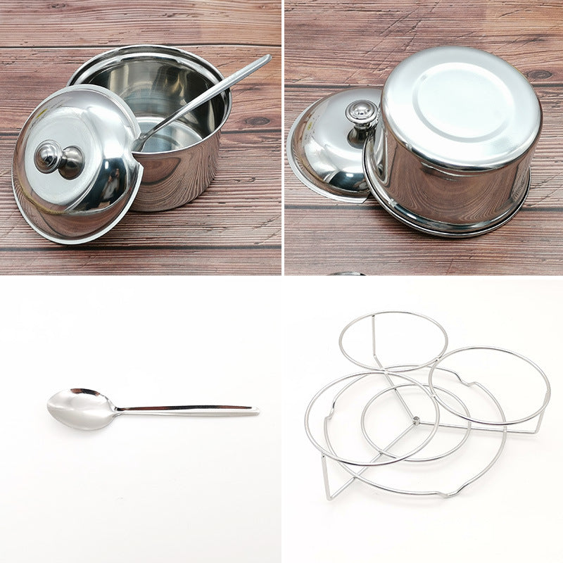 Sanyi seasoning box suit kitchen supplies for home sugar bowl stainless steel seasoning jar multifunctional multi-flavor seasoning combination