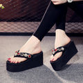 Trendy women's summer sandals 2026: fashionable flip-flops for beach vacations - flat, non-slip beach shoes for outdoor wear
