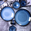 Japanese ceramic kiln-turned tableware, rice bowl, dinner plate, matching plate, commercial hotel restaurant, hotel bowl, plate and plate suit