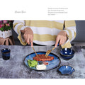 Japanese ceramic kiln-turned tableware, rice bowl, dinner plate, matching plate, commercial hotel bowl and chopsticks, restaurant plate, kiln-turned glaze