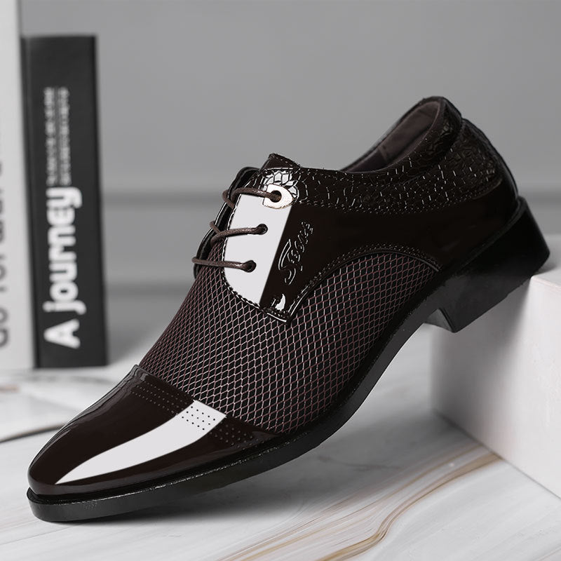 Men's leather shoes 2024 new arrivals: business formal shoes, casual shoes, versatile wedding shoes - dropshipping available