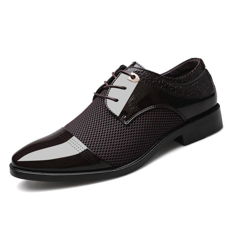 Men's summer 2024 new leather shoes, men's business formal shoes, men's casual shoes, versatile wedding shoes, dropshipping available