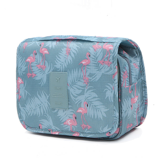New Korean version travel hanging nylon toilet bag, storage bag, cosmetic bag, large-capacity shower storage bag