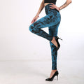 Wish  hot-selling faux denim leggings for women - cross-border bestseller, butt-lifting yoga pants, 8 colors