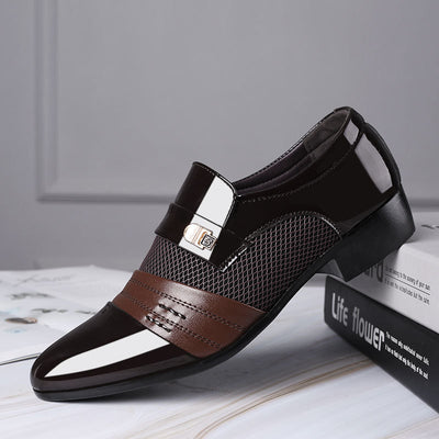 2021 new men's leather shoes, casual business dress shoes, plus size versatile wedding shoes, dropshipping available