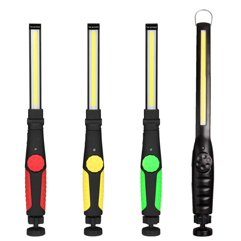 LED direct sales strong lighting construction site car maintenance light new USB charging work maintenance light COB strip light