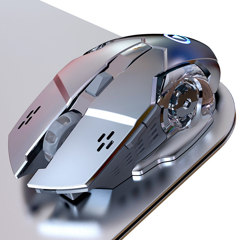 Silver sculpt a4 rechargeable wireless mouse - silent, for home, office, gaming, custom design, wholesale, amazon