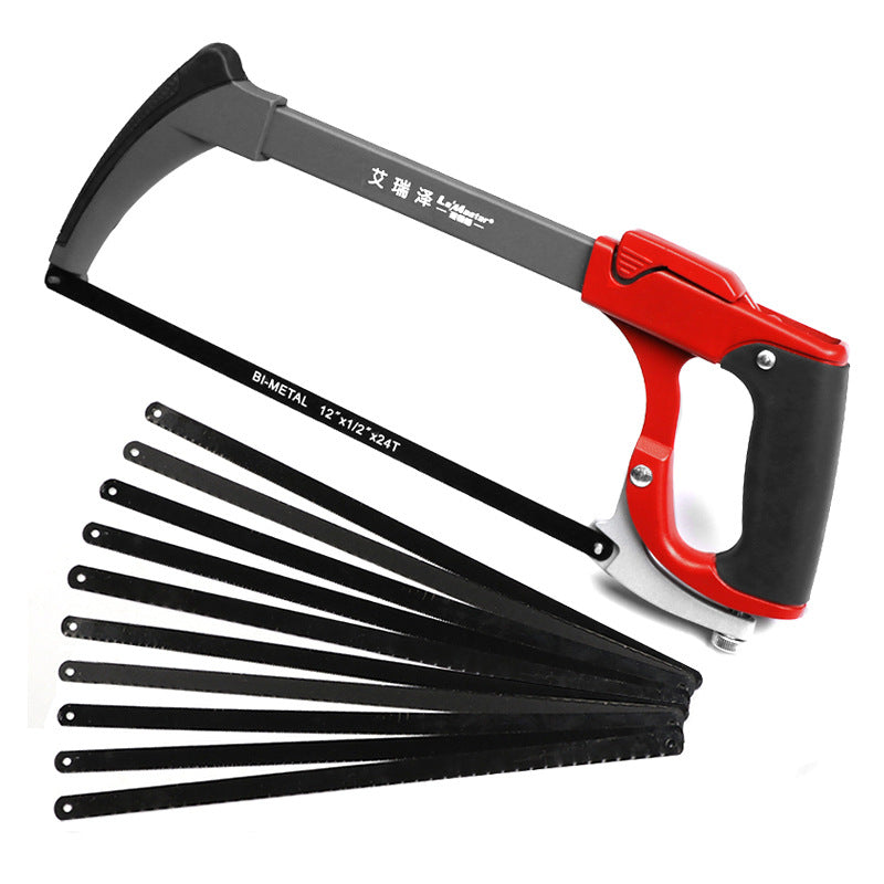 Arrizo Hacksaw Holder Household Powerful Handmade Small Hacksaw Hand Saw Woodworking Tools Metal Saw Blade Saw Bow Saw