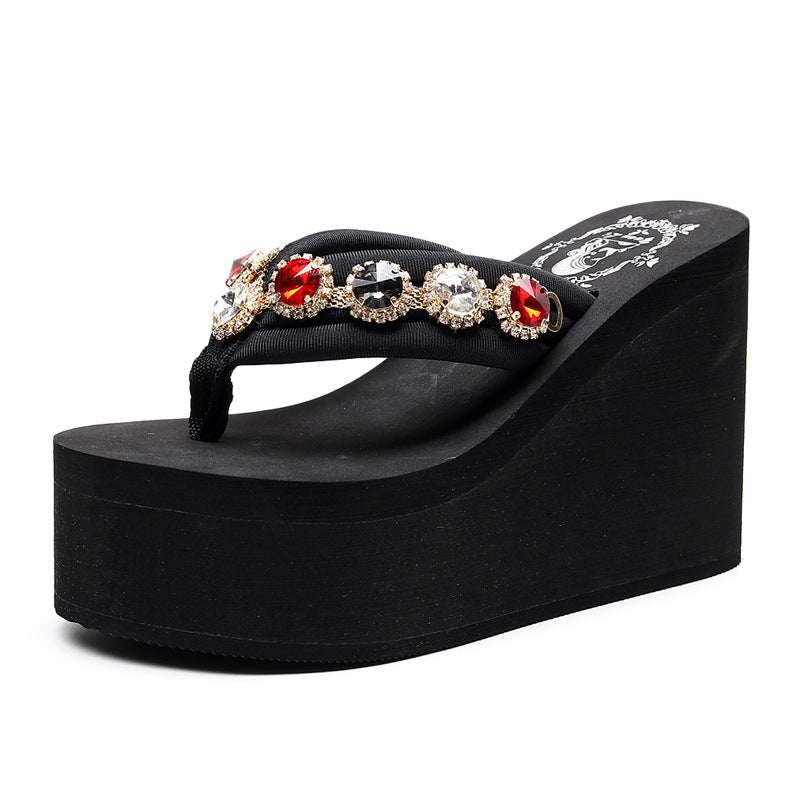 Influencer-approved women's summer sandals 2026: trendy beach flip-flops, flat, outdoor, non-slip, sand-friendly - bulk orders welcome!