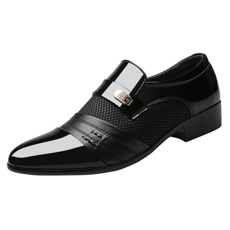 2021 new men's leather shoes, casual business dress shoes, plus size versatile wedding shoes, dropshipping available