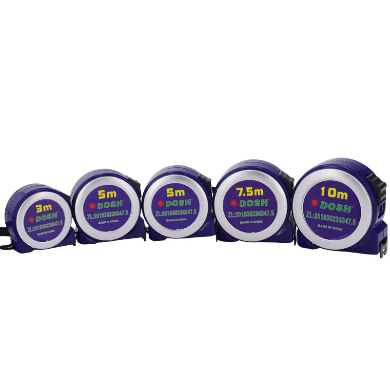 Dongsheng high-grade steel tape measure box ruler meter measure 3 meters 5 meters 7.5 meters 10 meters, five meters stainless steel tape measure, wholesale