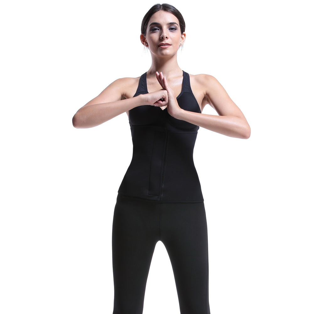 European and american style waist trainer - sweat-inducing shapewear belt for postpartum recovery - neoprene waist cincher