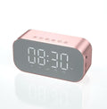 Yayusi new s5 alarm clock - gift, fashionable & creative mirror bluetooth speaker subwoofer