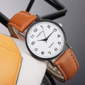 Exportk-stylecasual digital scale retropreppy style belt fashion women's watch student casual men's watch