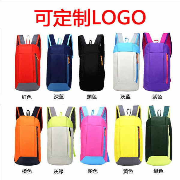 Summer new high-quality Oxford backpack fashion casual solid color backpack outdoor light carry travel bag