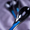 Japanese and korean ceramic hotel for home rice cooker spoon long handle kiln creative stylish small spoon spoon handle