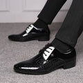 Men's winter new leather shoes, men's business formal shoes, men's shoe, plus size wedding shoes, dropshipping available