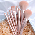 Small waist brush makeup brush suit nylon hair eye detail brush powder bottom brush beauty tool makeup brush cangzhou