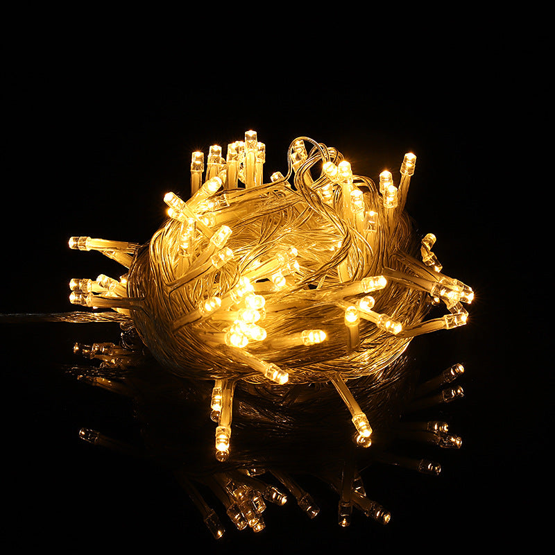 Factory custom LED copper wire lights, Christmas decorative lights, outdoor waterproof festive battery box light string custom wholesale