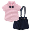 New summer korean style boys' clothing: boys' summer pink shirt, boys' summer outfits, children's wear