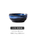Creative kiln-turned ceramic special-shaped bowl, large bowl, fruit bowl, dessert bowl, vegetable salad soup bowl, noodle bowl, rice bowl, hotel
