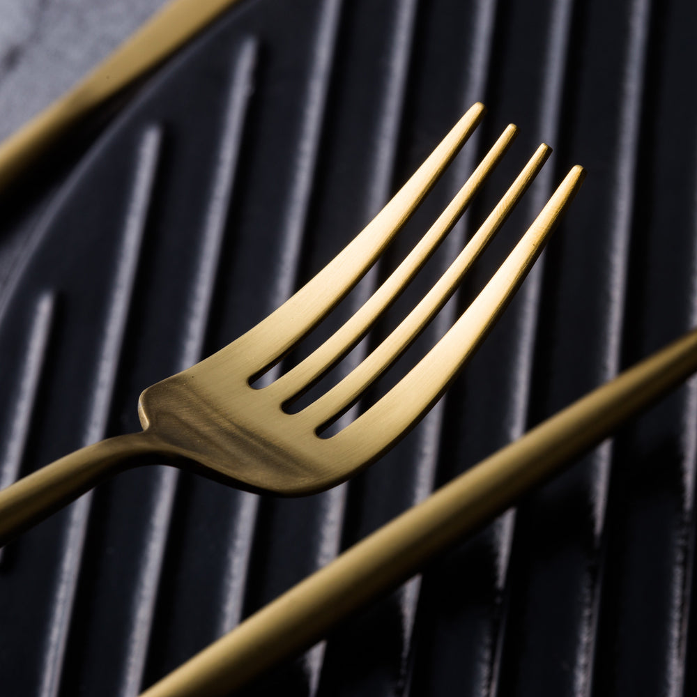 304 stainless steel cutlery set - includes forks, spoons, dessert spoons, chopsticks, and spoons - perfect for main courses, coffee, western cuisine, and steak. cross-border hot seller!