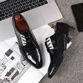 Men's winter new leather shoes, men's business formal shoes, men's shoe, plus size wedding shoes, dropshipping available
