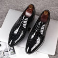 Men's winter new leather shoes, men's business formal shoes, men's shoe, plus size wedding shoes, dropshipping available