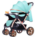 Baby stroller - reclining, lightweight, foldable, 2-way pushchair for infants and toddlers (0-3 years)