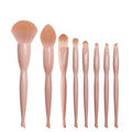 Black yao 7-piece set of brushes, loose powder brush, contour brush, beauty tool, even powder dotting brush, eye shadow brush, makeup brush