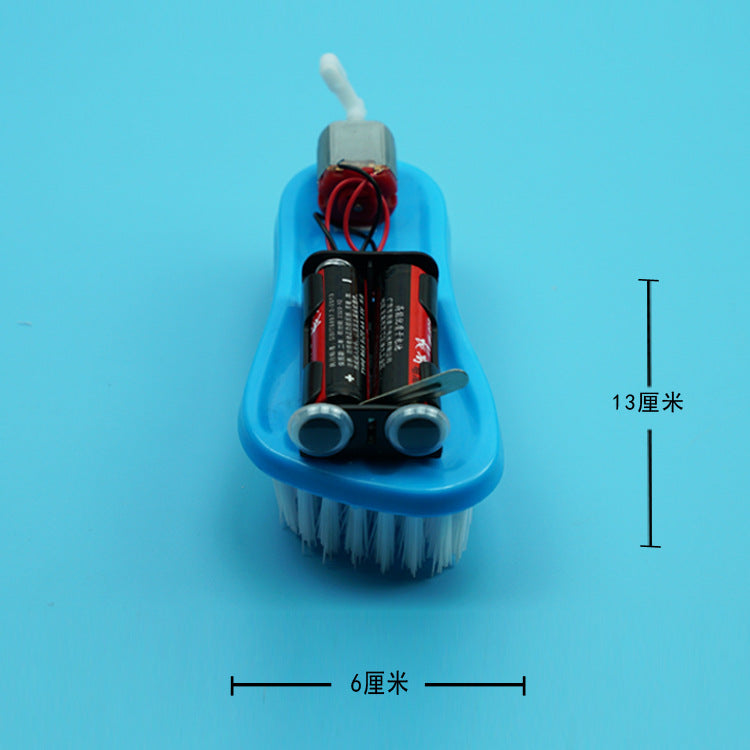 Science and technology small production children's palace science training equipment, scientific experimental family parent-child children's toys, brush car