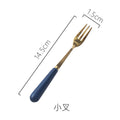 Royal blue fork