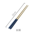 Royal blue long chopsticks