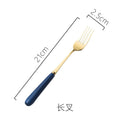 Royal blue long fork