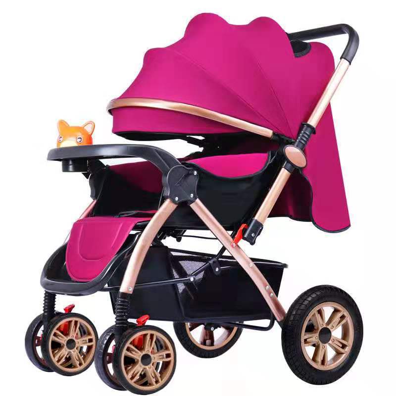 Baby stroller - reclining, lightweight, foldable, 2-way pushchair for infants and toddlers (0-3 years)