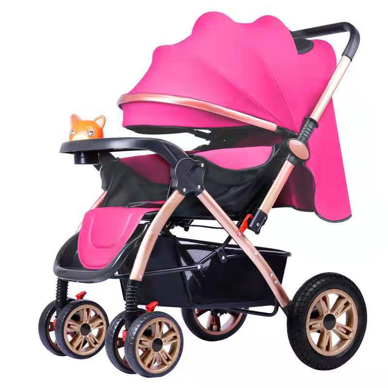 Baby stroller - reclining, lightweight, foldable, 2-way pushchair for infants and toddlers (0-3 years)