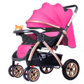 Baby stroller - reclining, lightweight, foldable, 2-way pushchair for infants and toddlers (0-3 years)