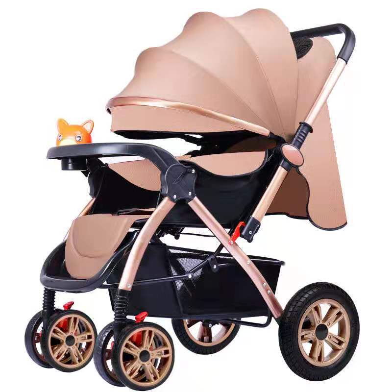 Baby stroller - reclining, lightweight, foldable, 2-way pushchair for infants and toddlers (0-3 years)
