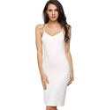 european and american new v-neck camisole dress - women's slim-fit export dress - in stock