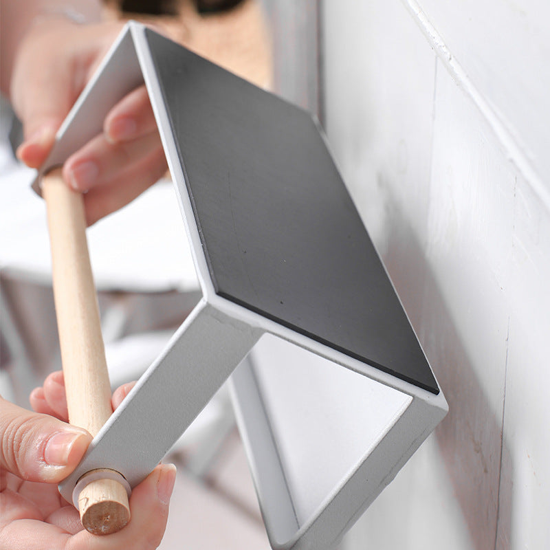 Simple and creative umbrella storage frame, wrought iron umbrella frame, magnet-absorbing wall-mounted standing umbrella frame