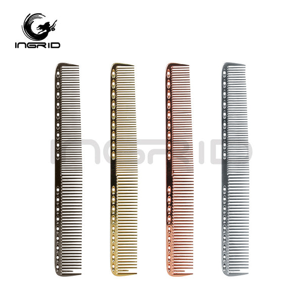 hair comb aviation comb styling tool anti-static hair cutting comb special hair tool space aluminum comb