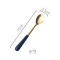 Royal blue spoon