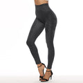 Xs-2xl imitation denim leggings for women -  &  bestseller - printed cropped pants - hot-selling cross-border women's apparel