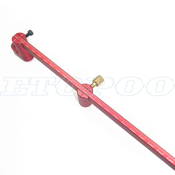 HUOTO draw arc, woodworking scribe, line drawing device 360 degree round line drawing, woodworking tools