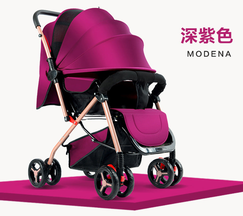 Lightweight, reclining, and foldable umbrella stroller - perfect for babies and toddlers (0-3 years) - your go-to baby carrier for easy outings!