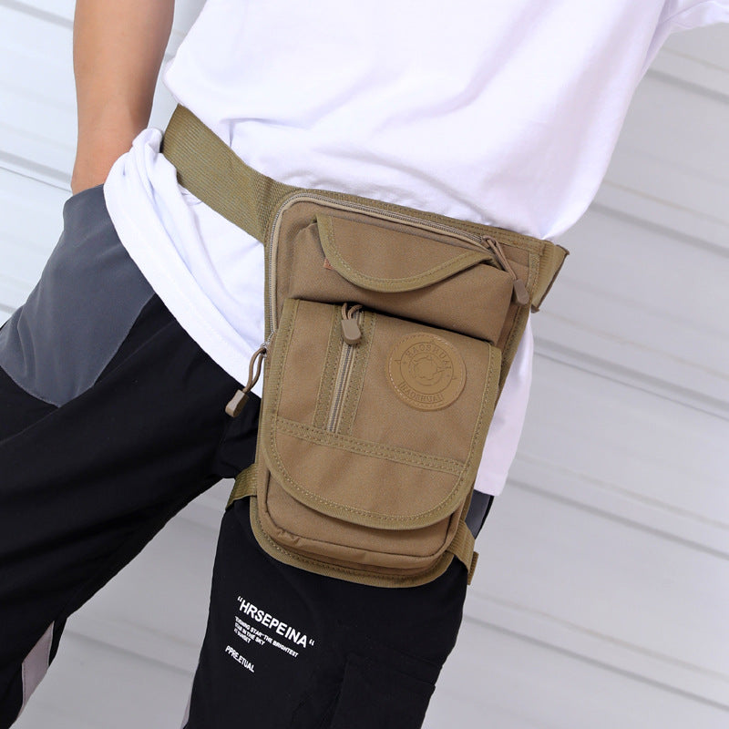 Cross-border special for new tactical leg bags, cycling fishing fanny packs, outdoor multi-functional chest bags, messenger bags, military fan leg bags