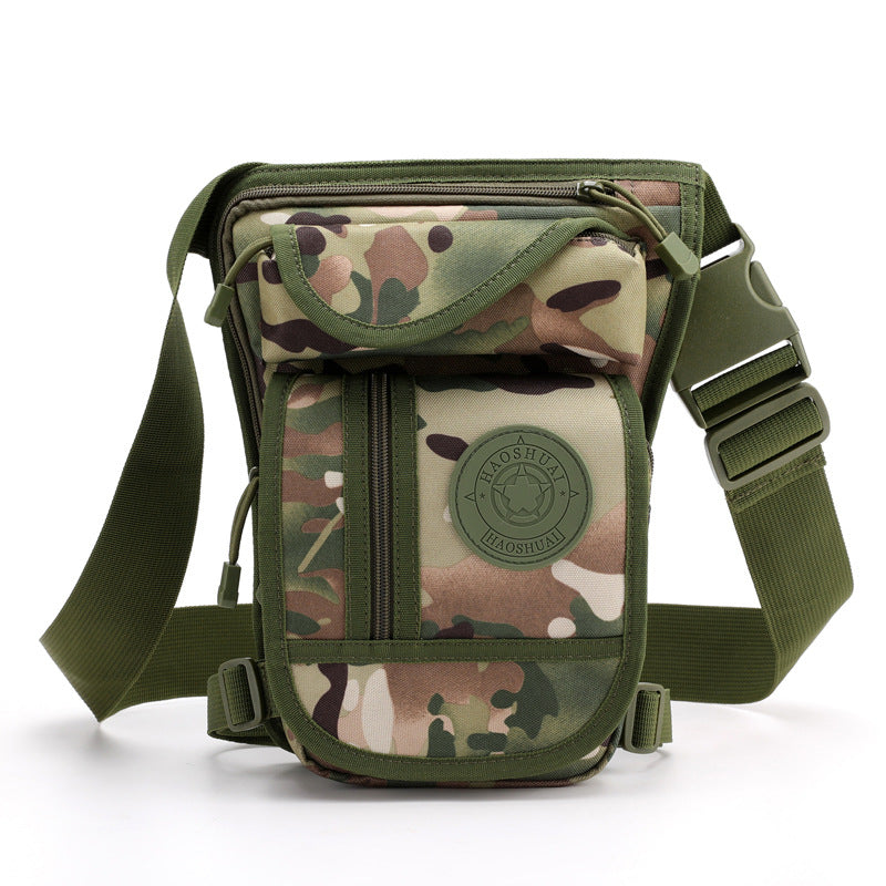 Cross-border special for new tactical leg bags, cycling fishing fanny packs, outdoor multi-functional chest bags, messenger bags, military fan leg bags