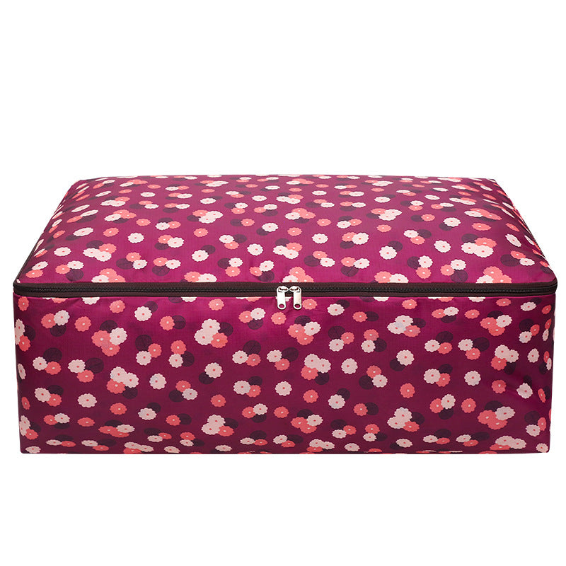 Quilt storage bag Oxford cloth clothing finishing bag duffel bag large clothing water-proof storage bag