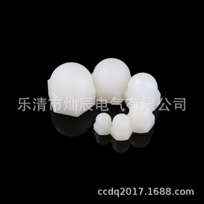 Cross-border 145pcs steel bar protective cap black rubber hexagonal nut cover box M4-M12 bolt cover