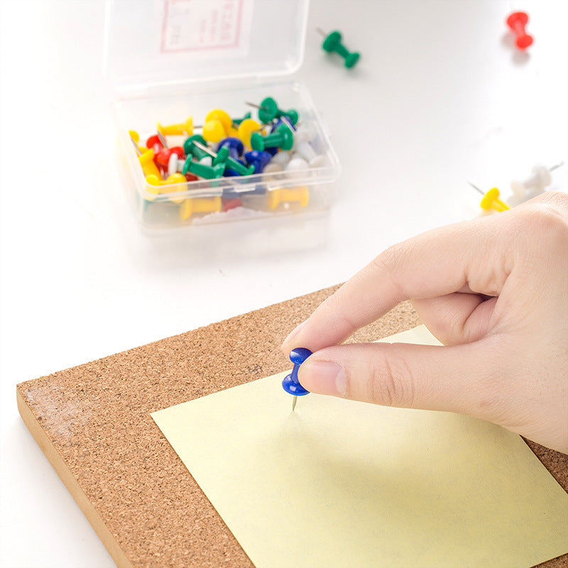 Deli 0021 color nail learning stationery office supplies 35/box wholesale